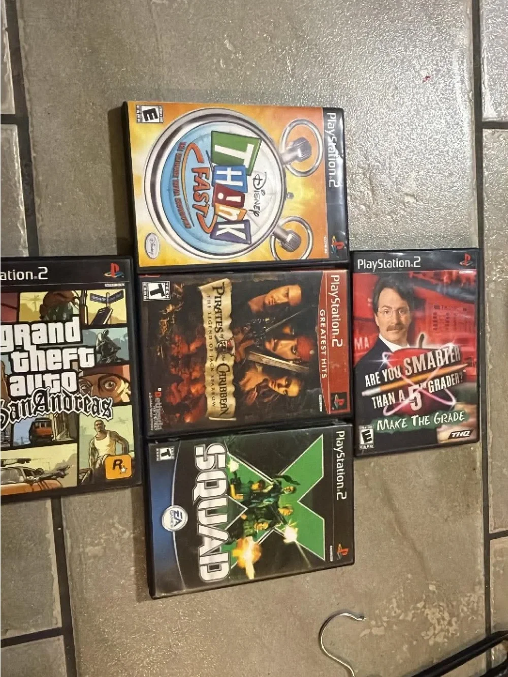 Game Bundle - Mixed Titles in Green Cases